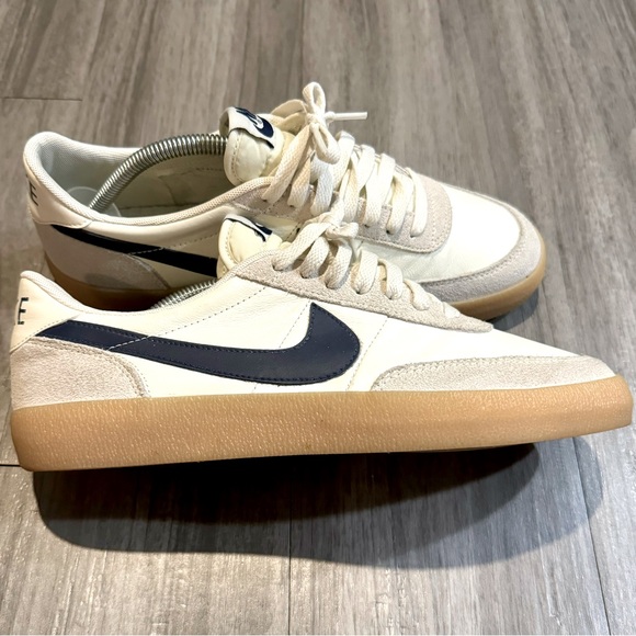Classic White and Navy Nike Kill Shot 2. Sz 9 - Picture 1 of 7